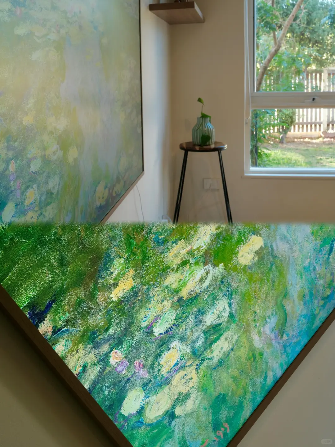 🖼️ 三星画壁电视 不埋线安装效果 🍃📺|||