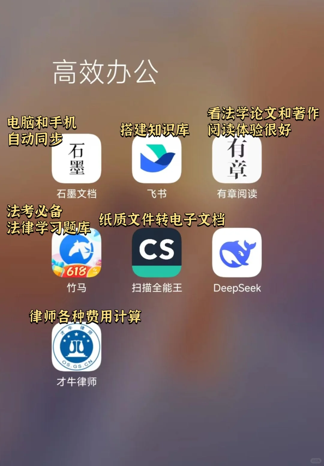 法律人常用APP，保存好，总能用得上！