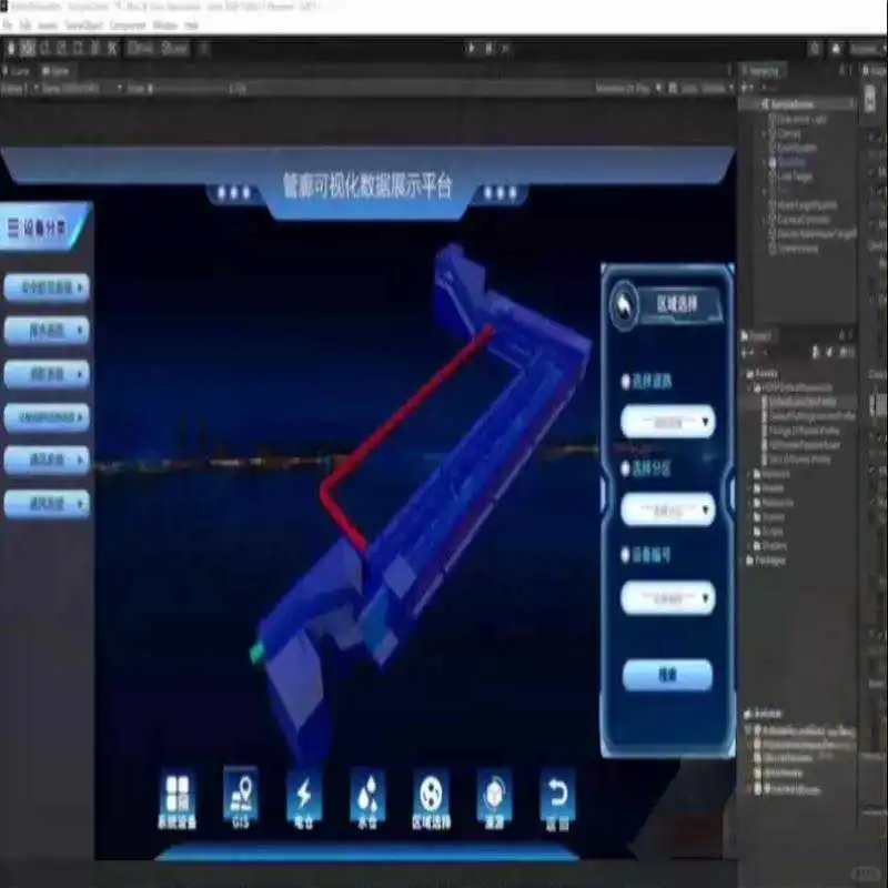 ☁️☁️数字孪生管廊源码，一键获取！