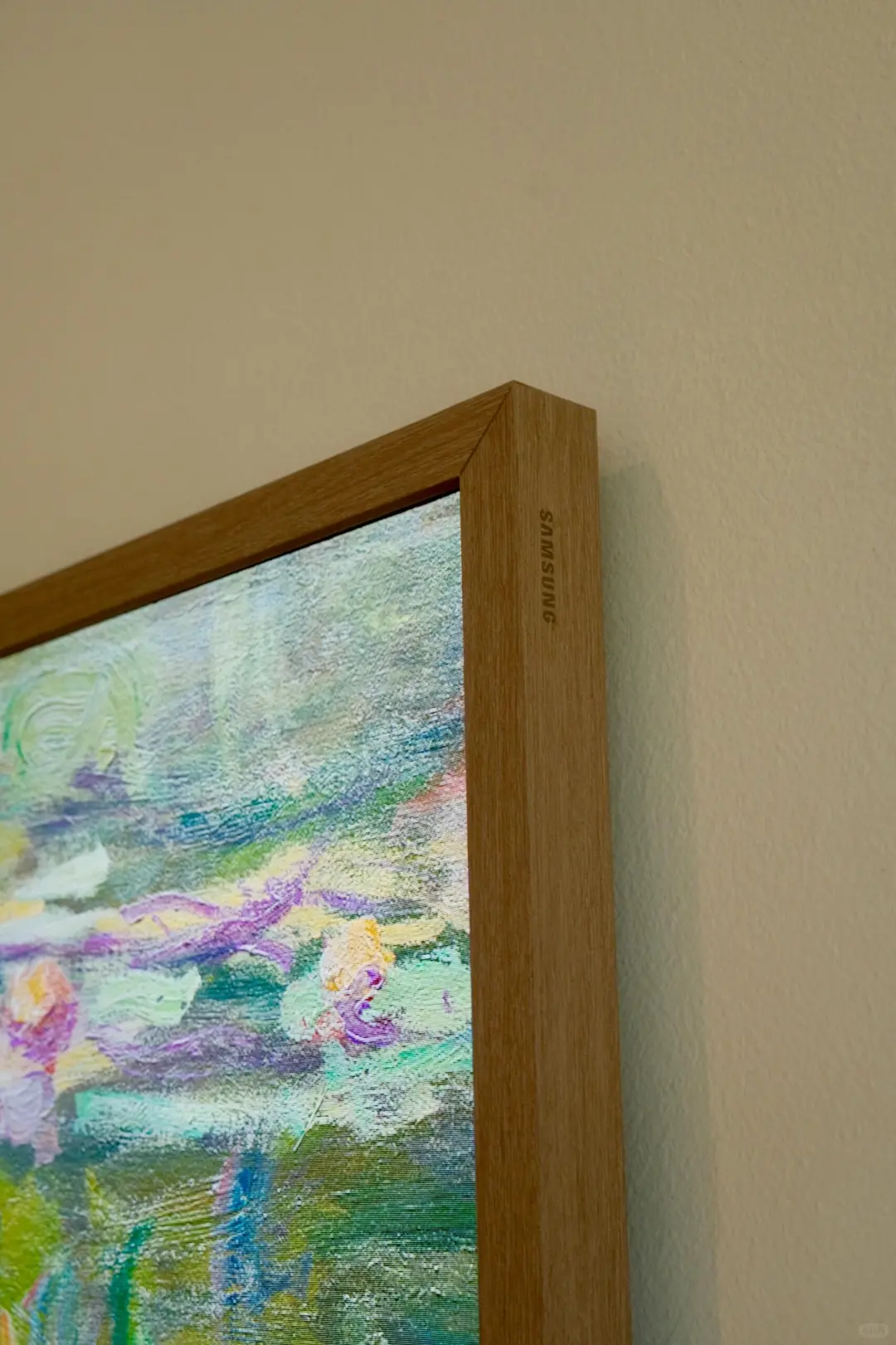 🖼️ 三星画壁电视 不埋线安装效果 🍃📺|||