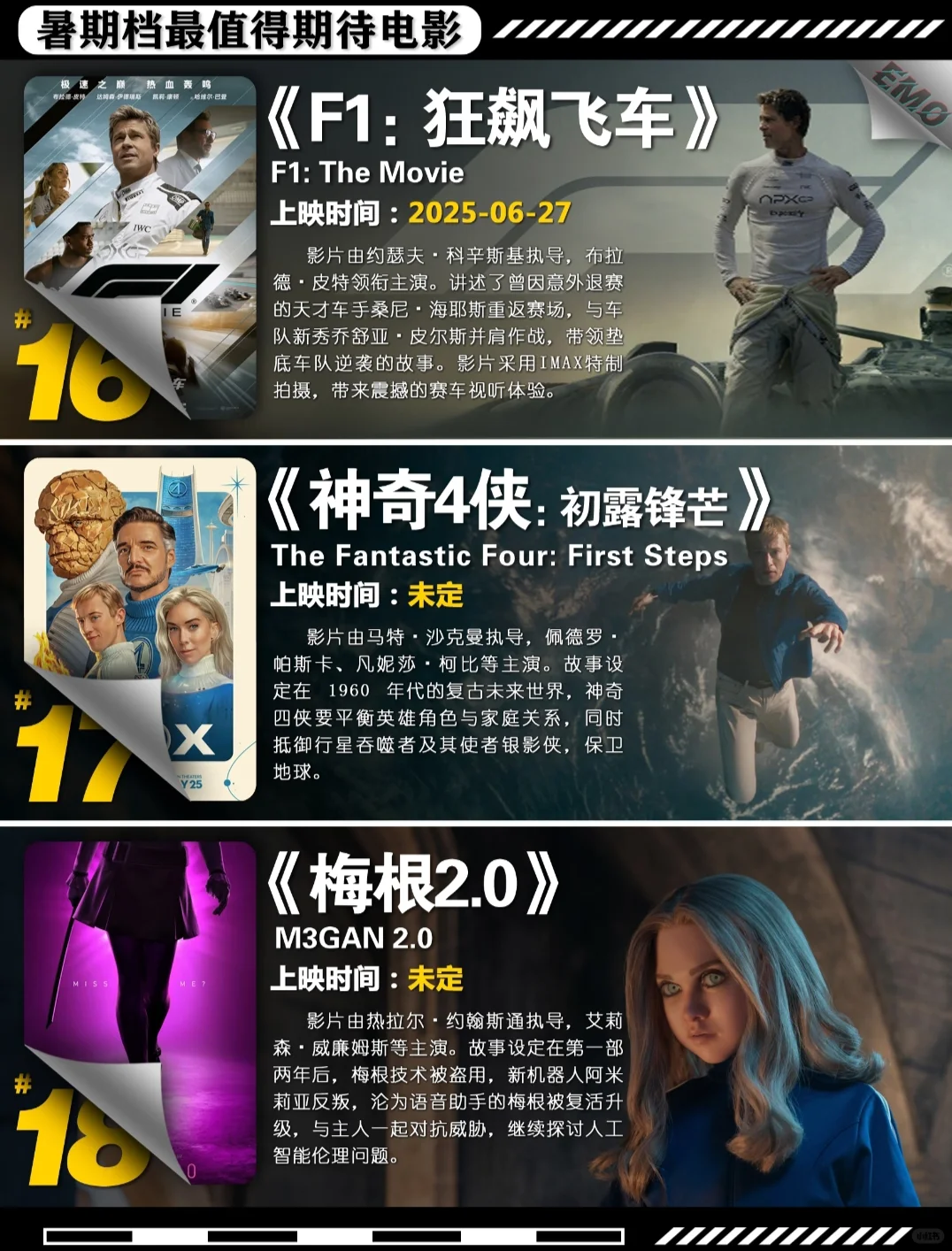 2025暑期档 最值得期待的电影都在这啦😍