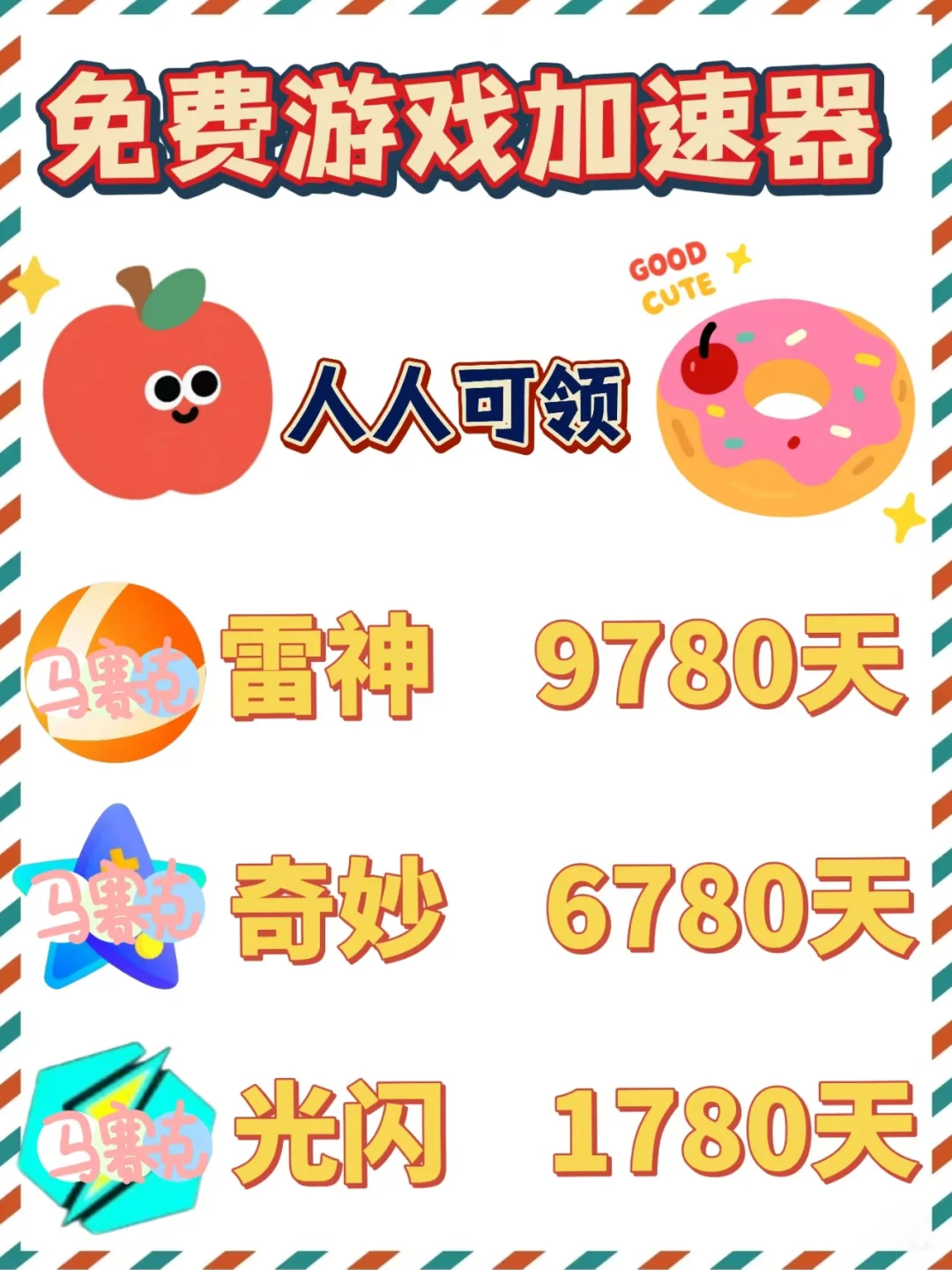 7月10日雷神UU奇妙加速器口令cdk，免费领取