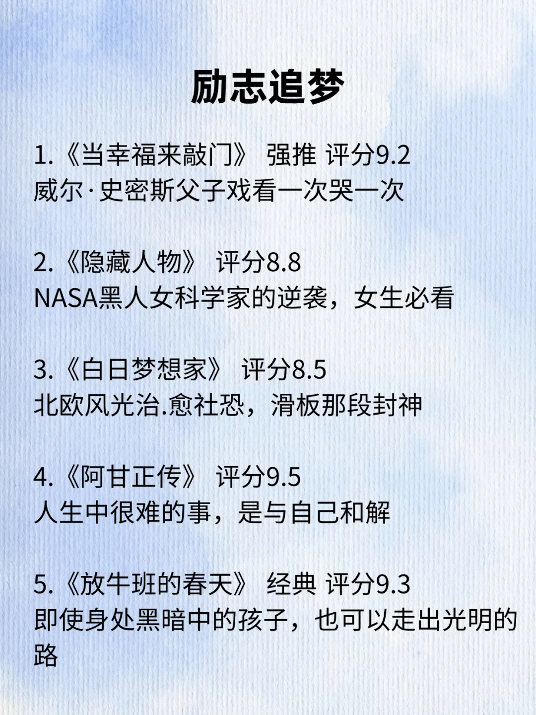 脑子真会变快的40部电影，一定要看!