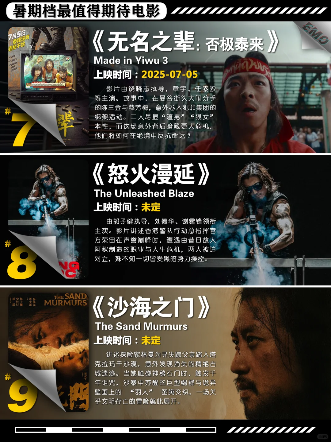 暑期档最全盘点，你最期待哪一部？