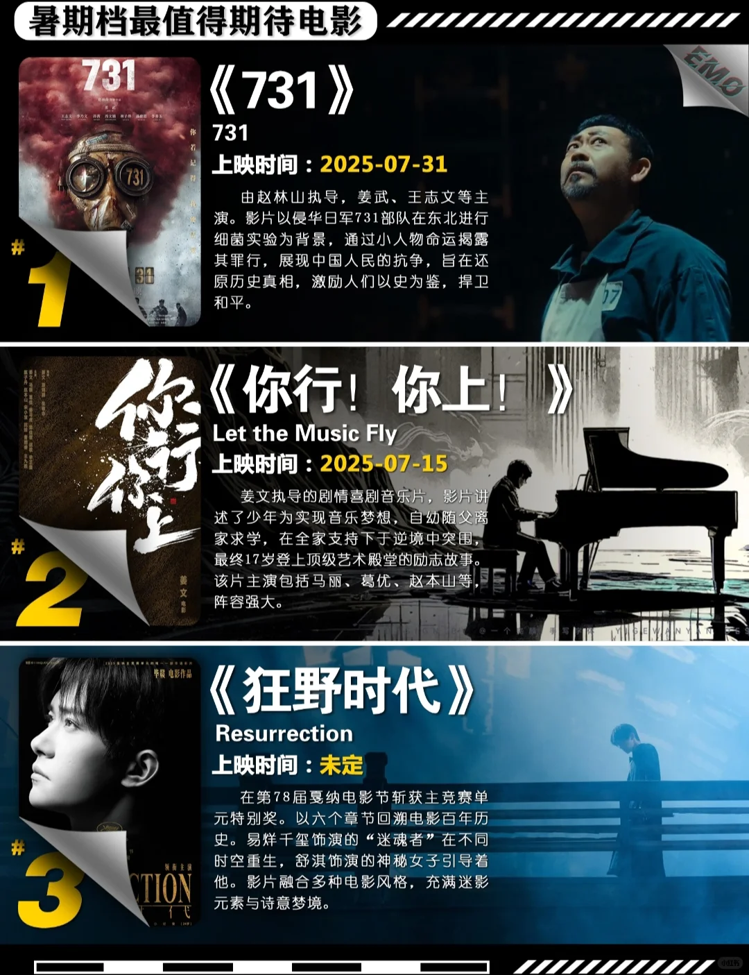 2025暑期档 最值得期待的电影都在这啦😍