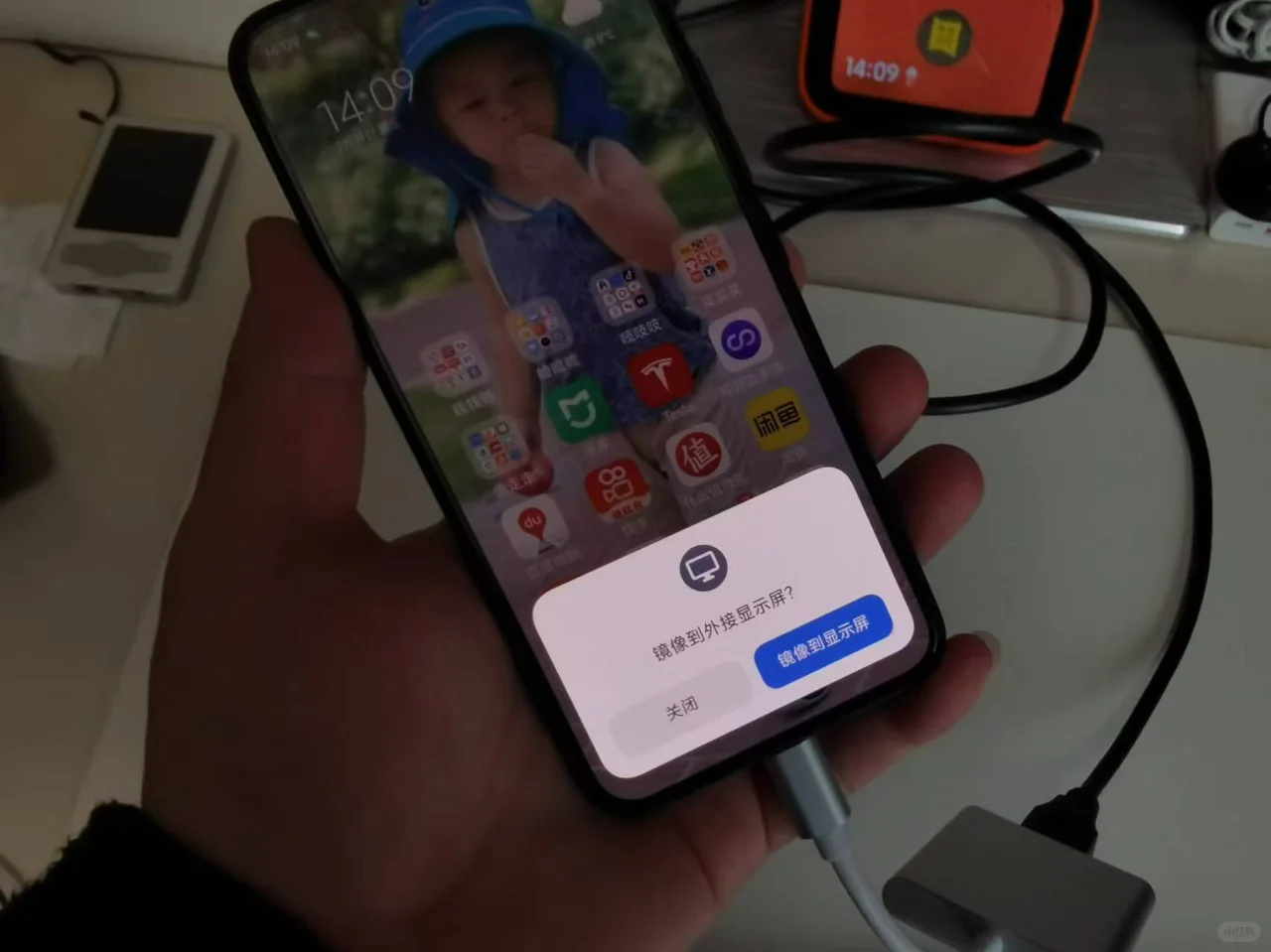 13元的手机Type-C扩展坞，HDMI输出至电视！