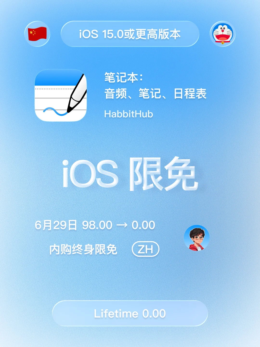 iOS 限免 - 笔记本