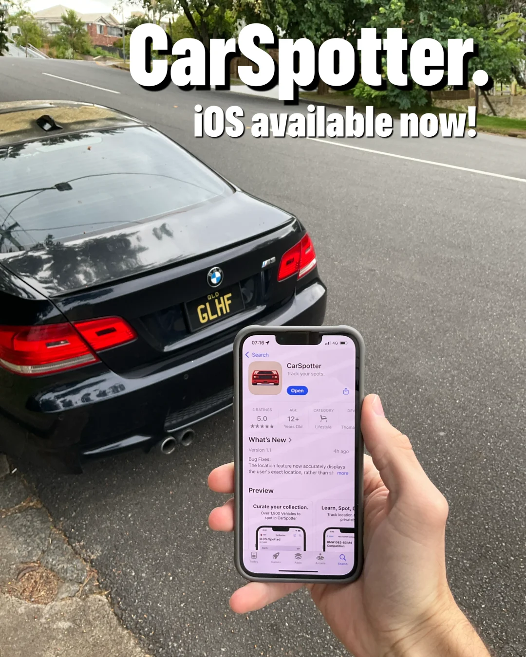 CarSpotter iOS app i developed!