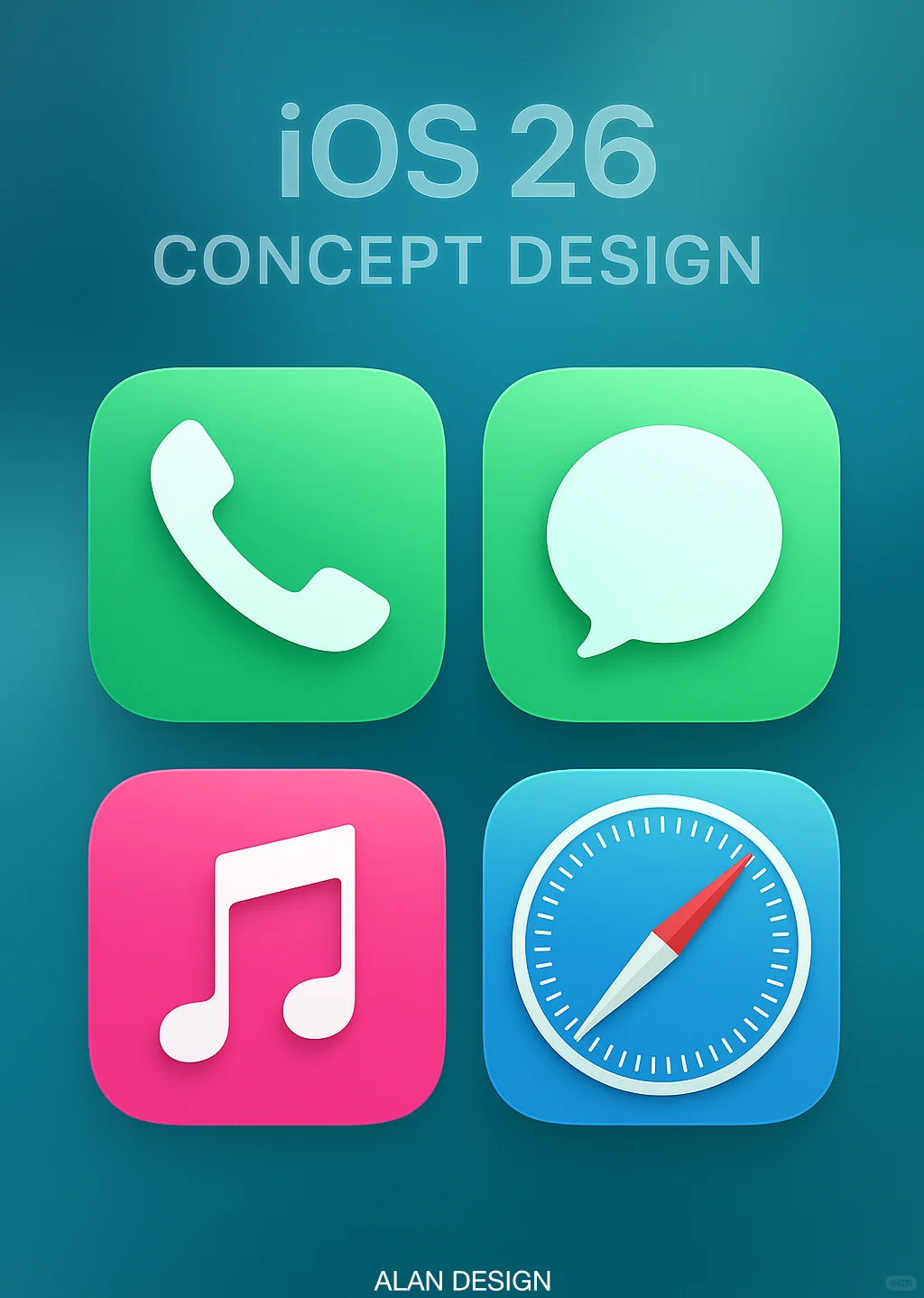 iOS26图标概念设计