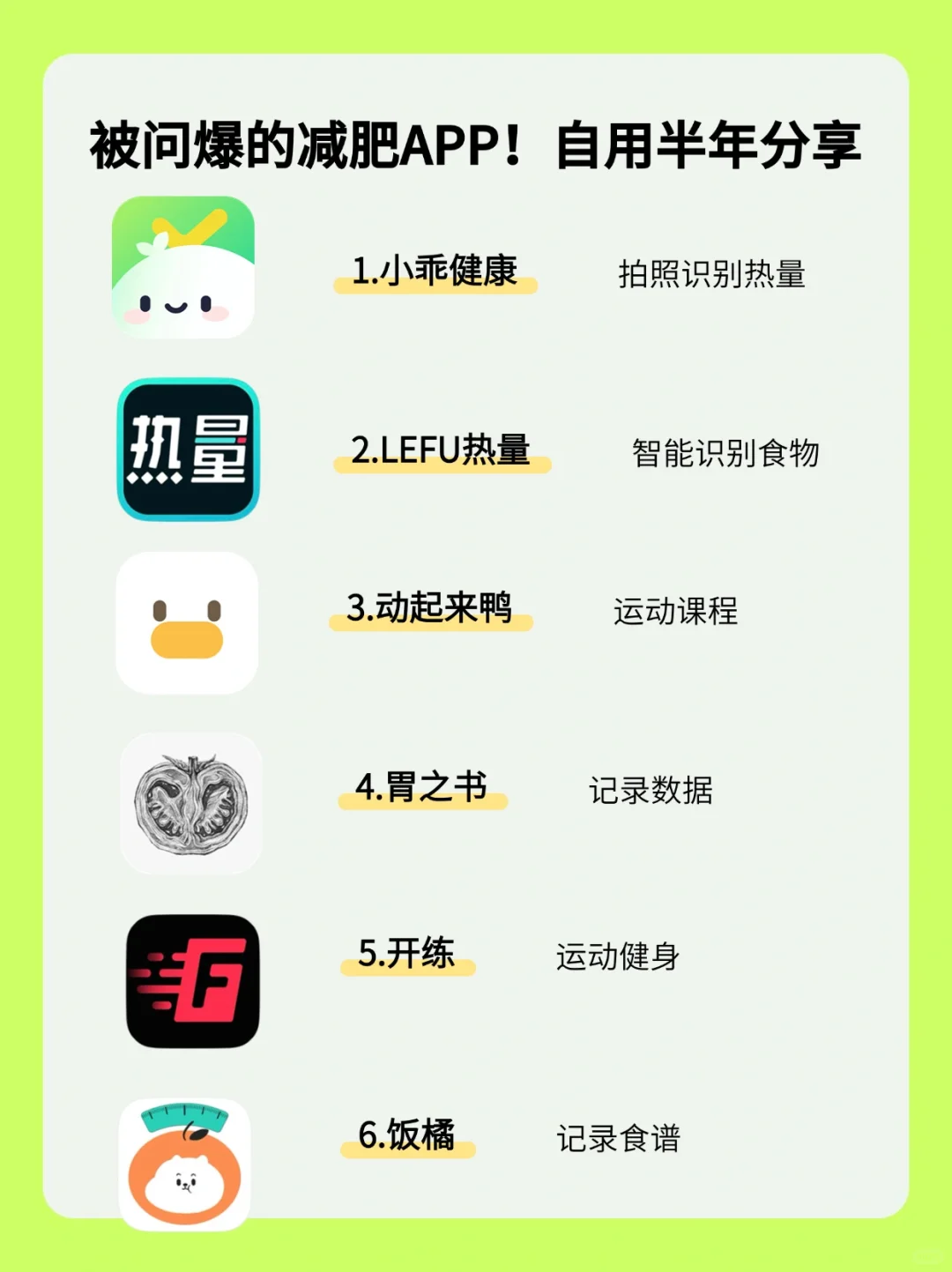 减肥APP大测评:热量计算与饮食记录的优缺