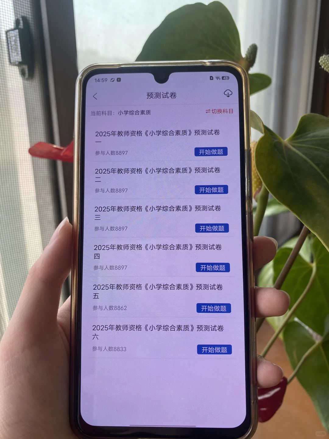 25下教资笔试备考，这个APP真的好用啊啊啊