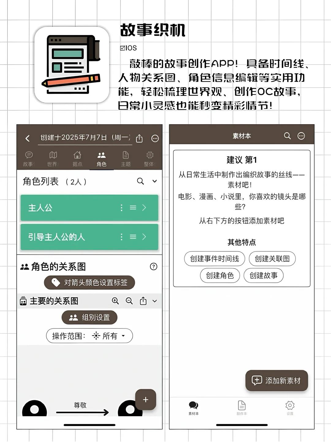 OC人请进❗用这个5个app养OC也太全面啦❗