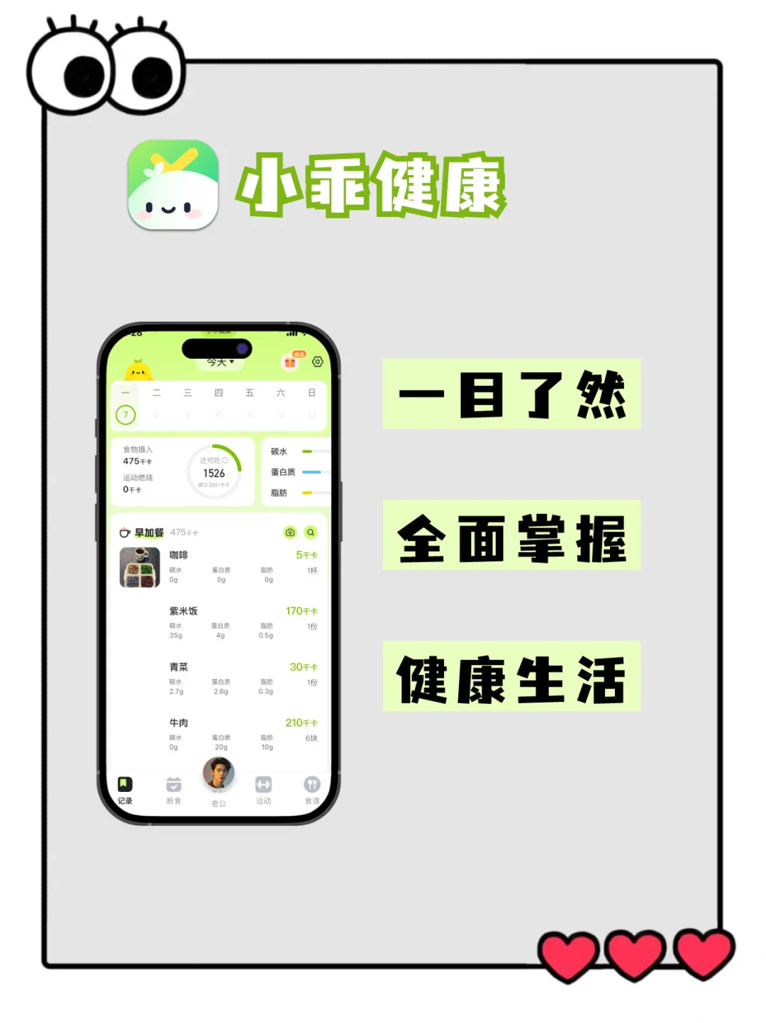 小乖健康App：免费轻断食减肥好帮手