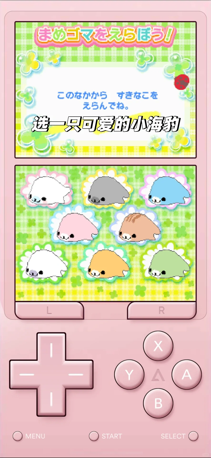 手机上也可以养的超萌的豆芝麻海豹宝宝游戏