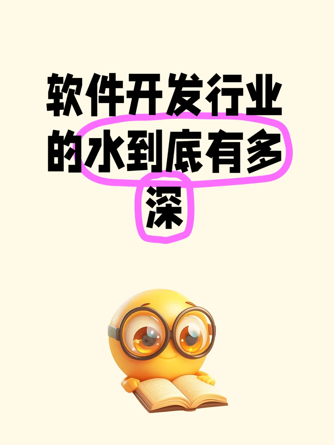 软件开发行业的水有多深？