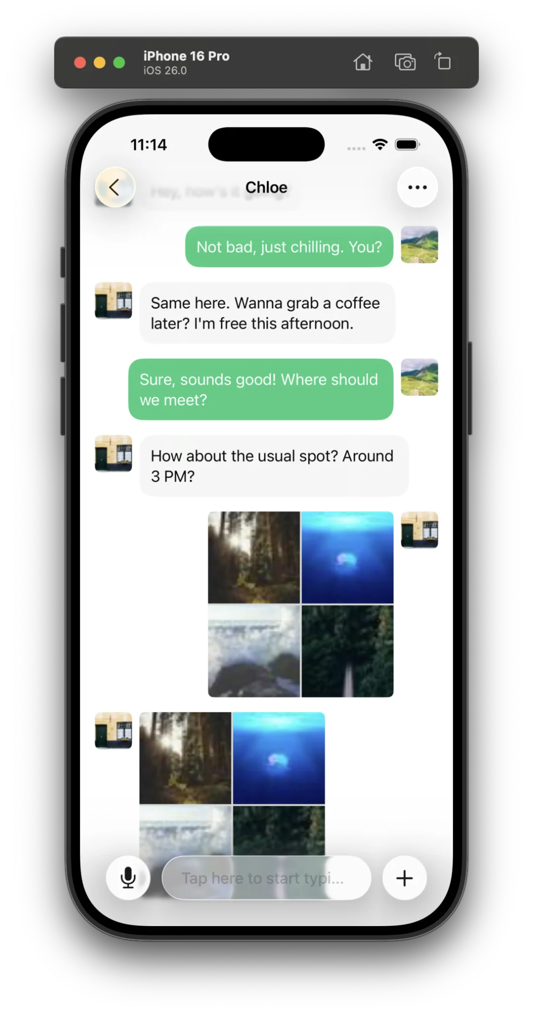 假如微信使用了iOS26 的新设计后续