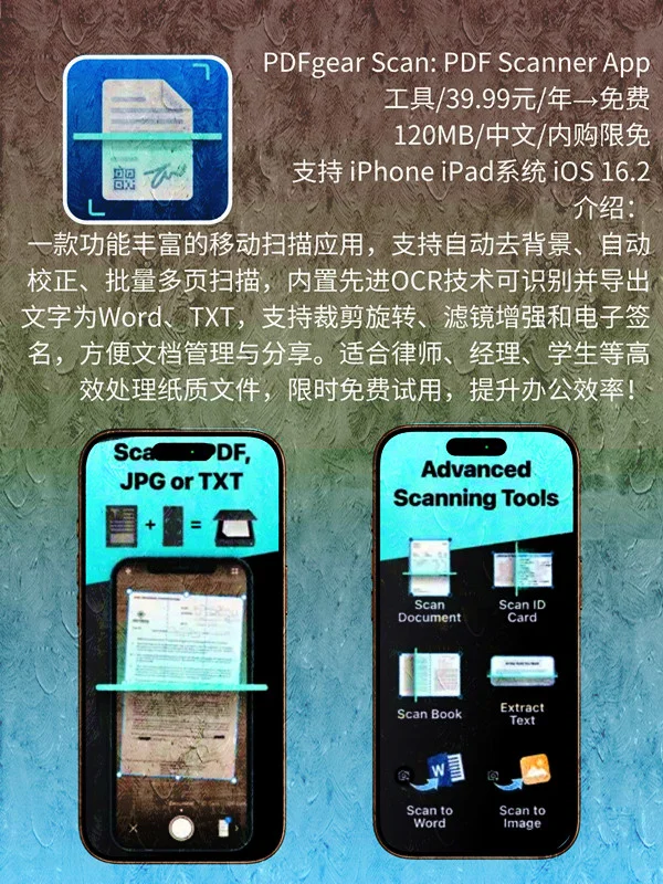 7月 11日 iOS 限免 APP，¥1012→免费