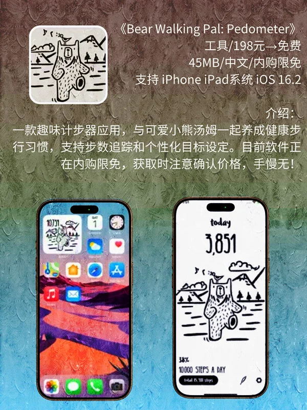 7月 15日 iOS 限免 APP，¥1734→免费