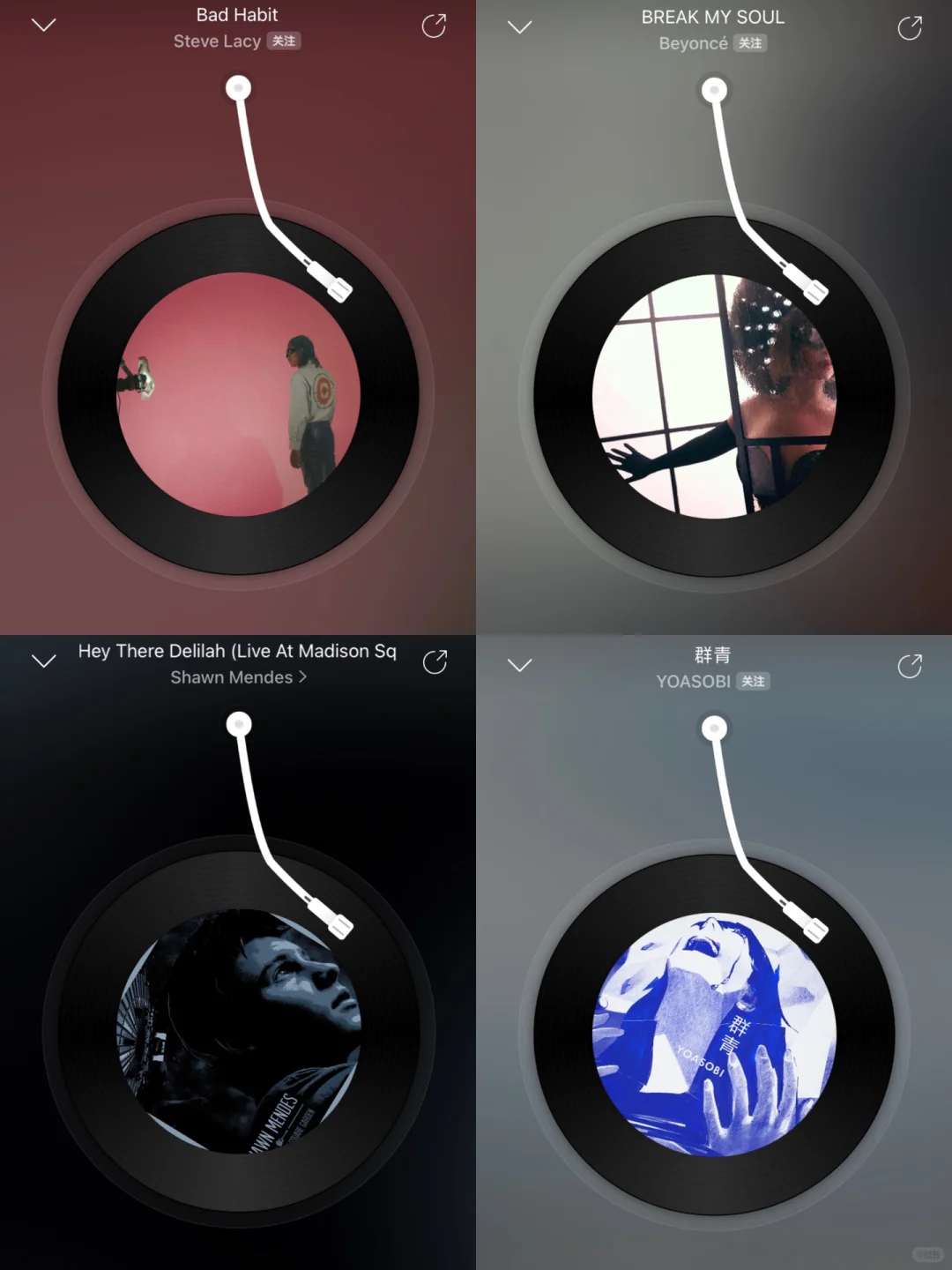 来自三个软件的音乐/哪个最好用