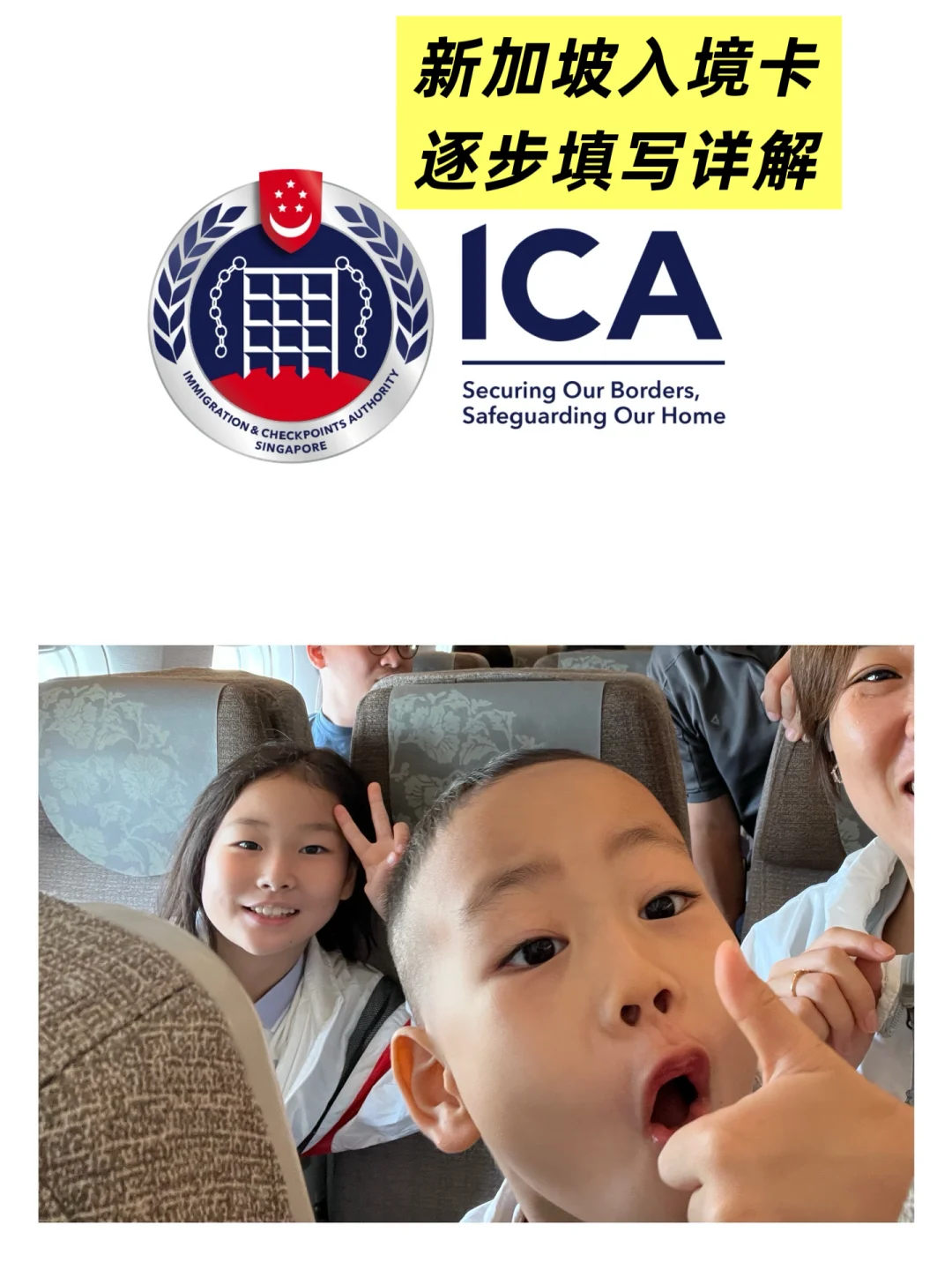 新加坡入境卡，逐步填写详解！（家庭出游）