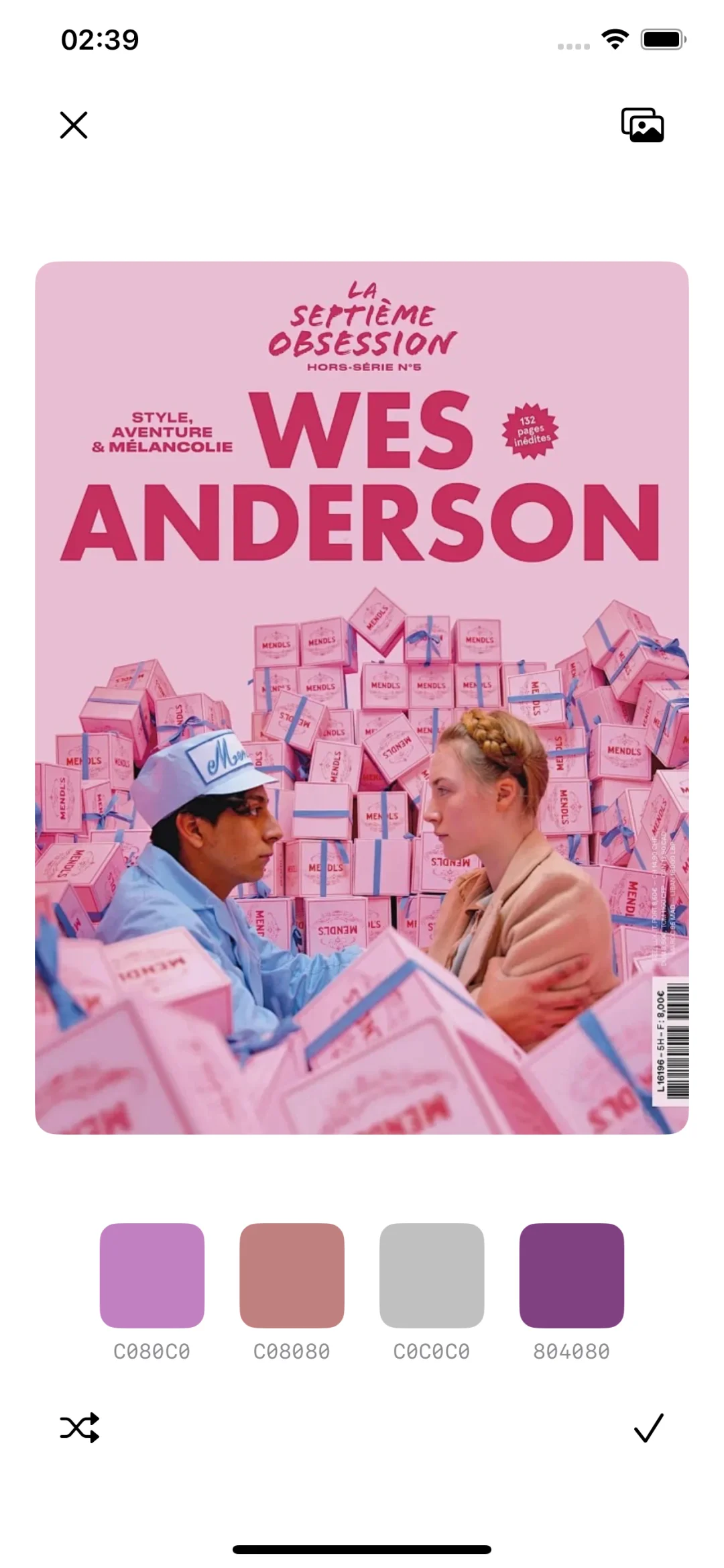 iOS App鉴色——取之于色，用之于色