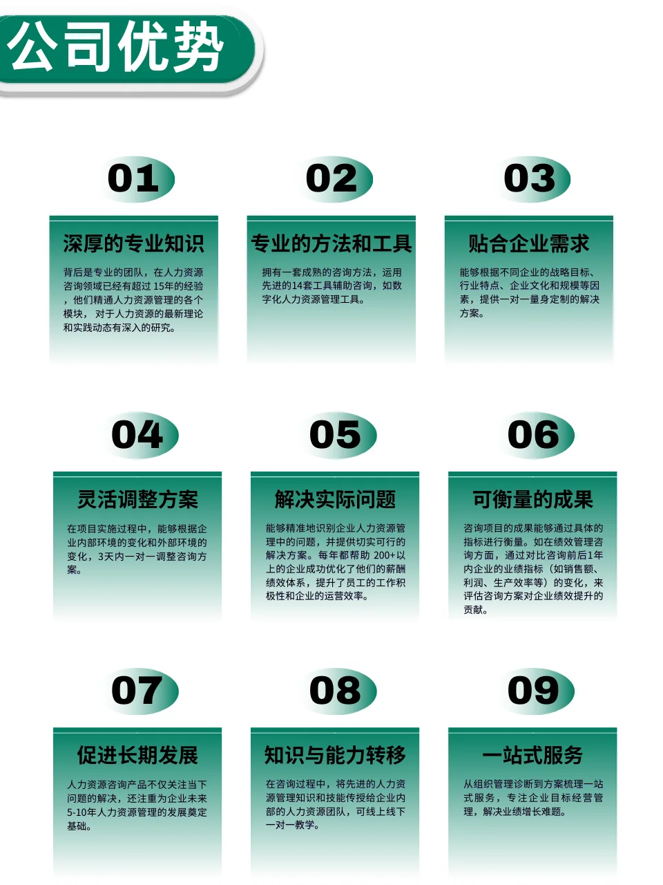 企业咨询-我们不一样