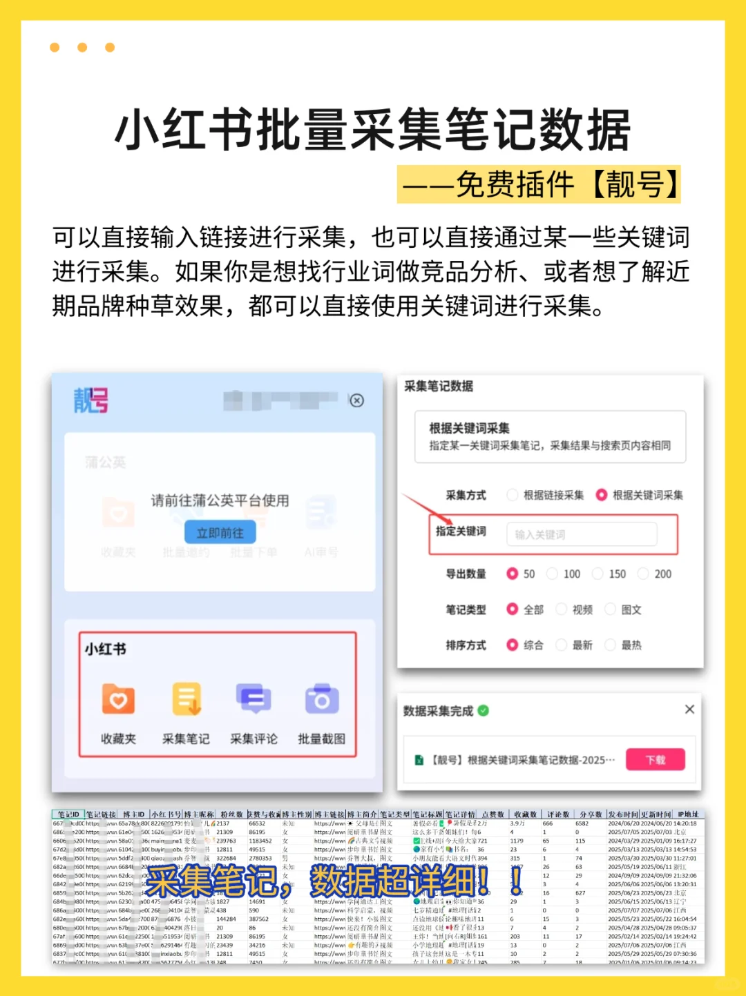 超好用的插件🔥小红书运营品牌PR必备工具