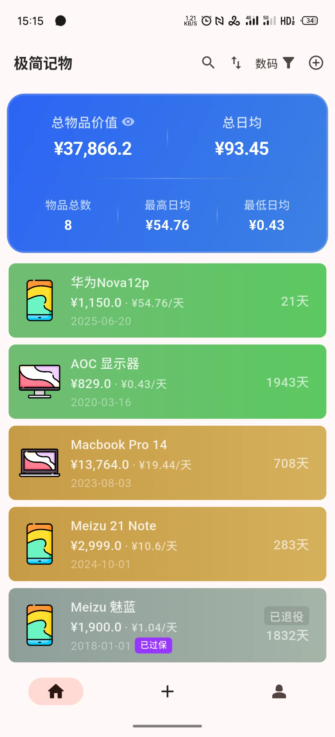 相见恨晚！厌倦记账记收支了..