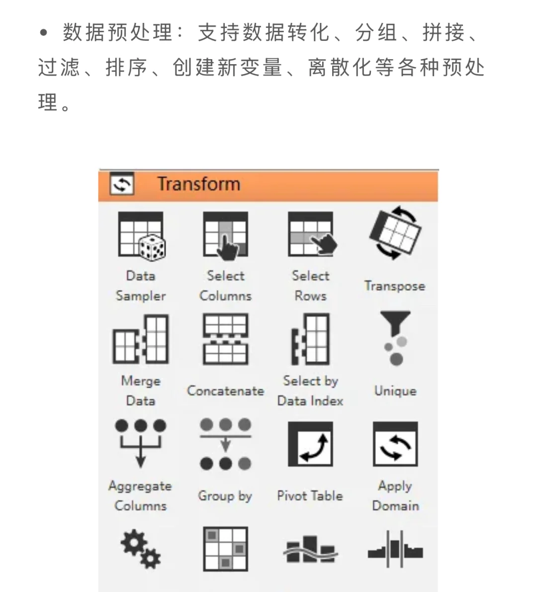 Orange，可以拖拉拽的Python数据挖掘软件～