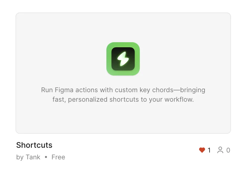 Figma 即将支持自定义快捷键