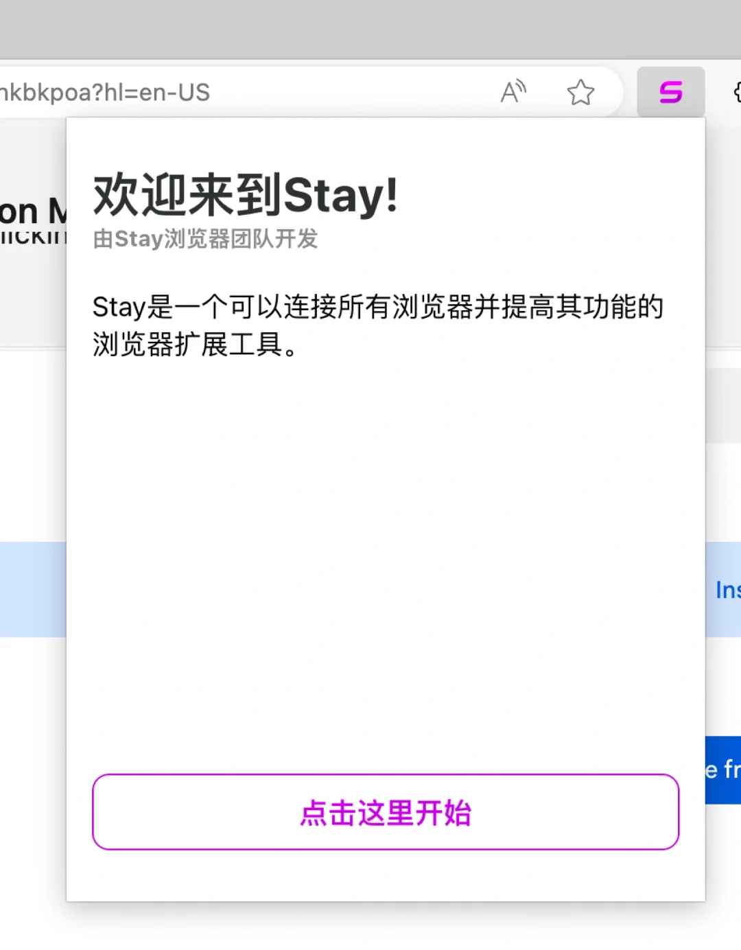 在edge浏览器上使用stay插件
