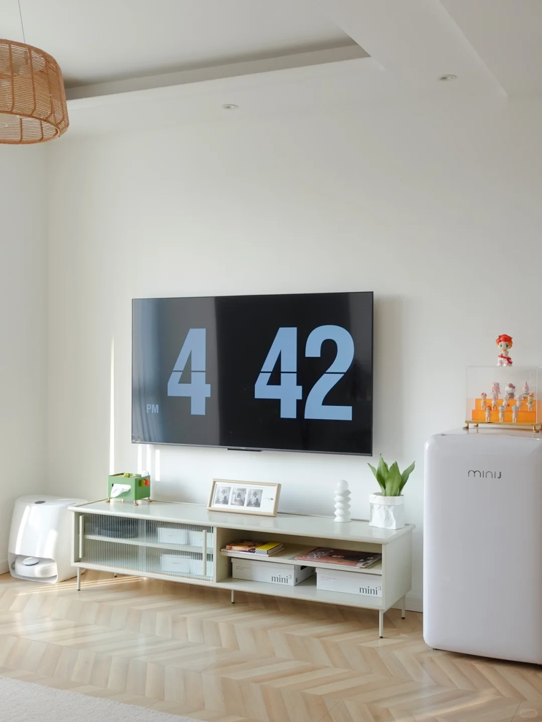 成功解锁🔓电视机翻页时钟屏保🕓｜附步骤～