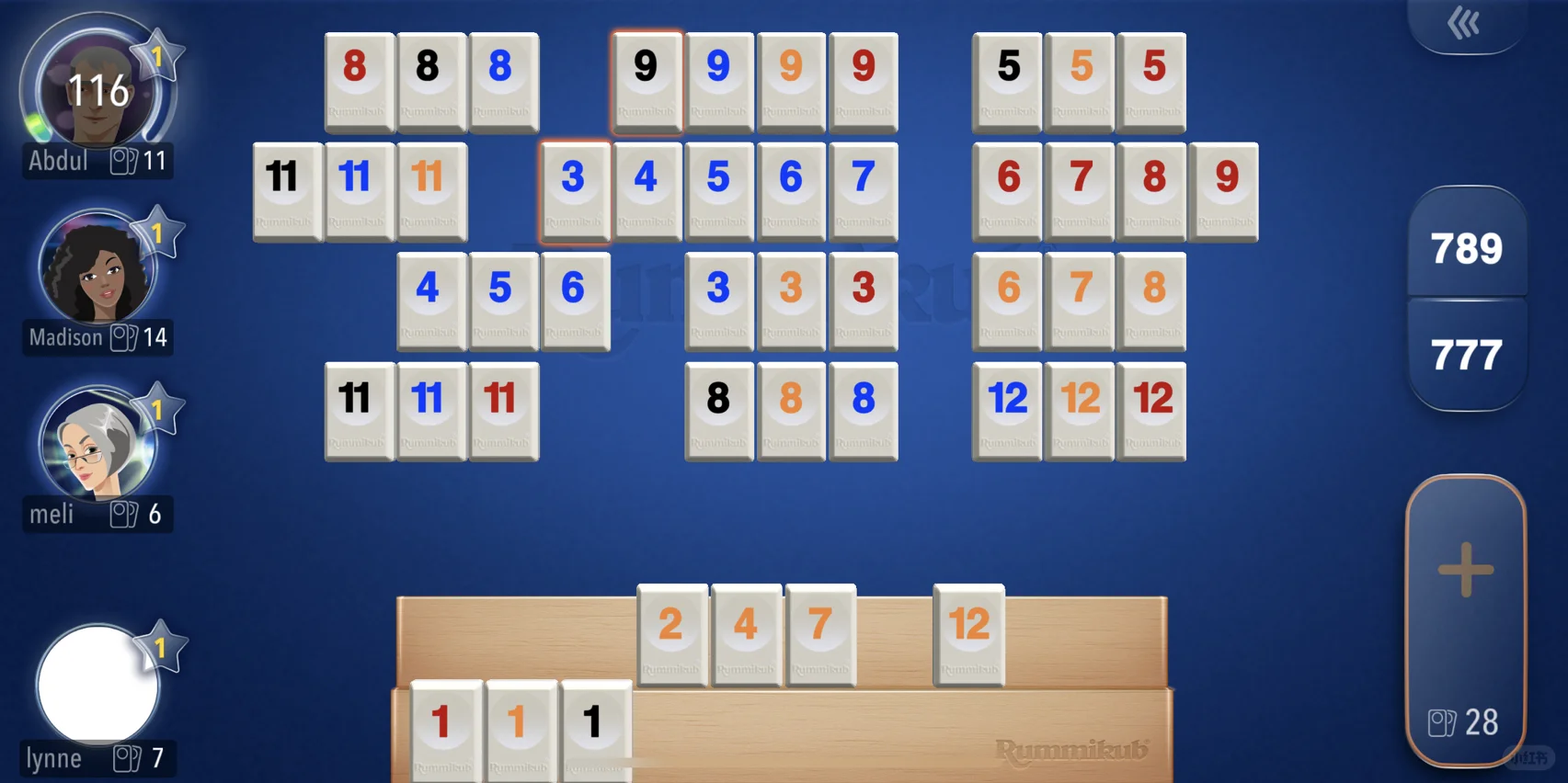 安利一款真的超好玩的益智游戏！Rummikub！