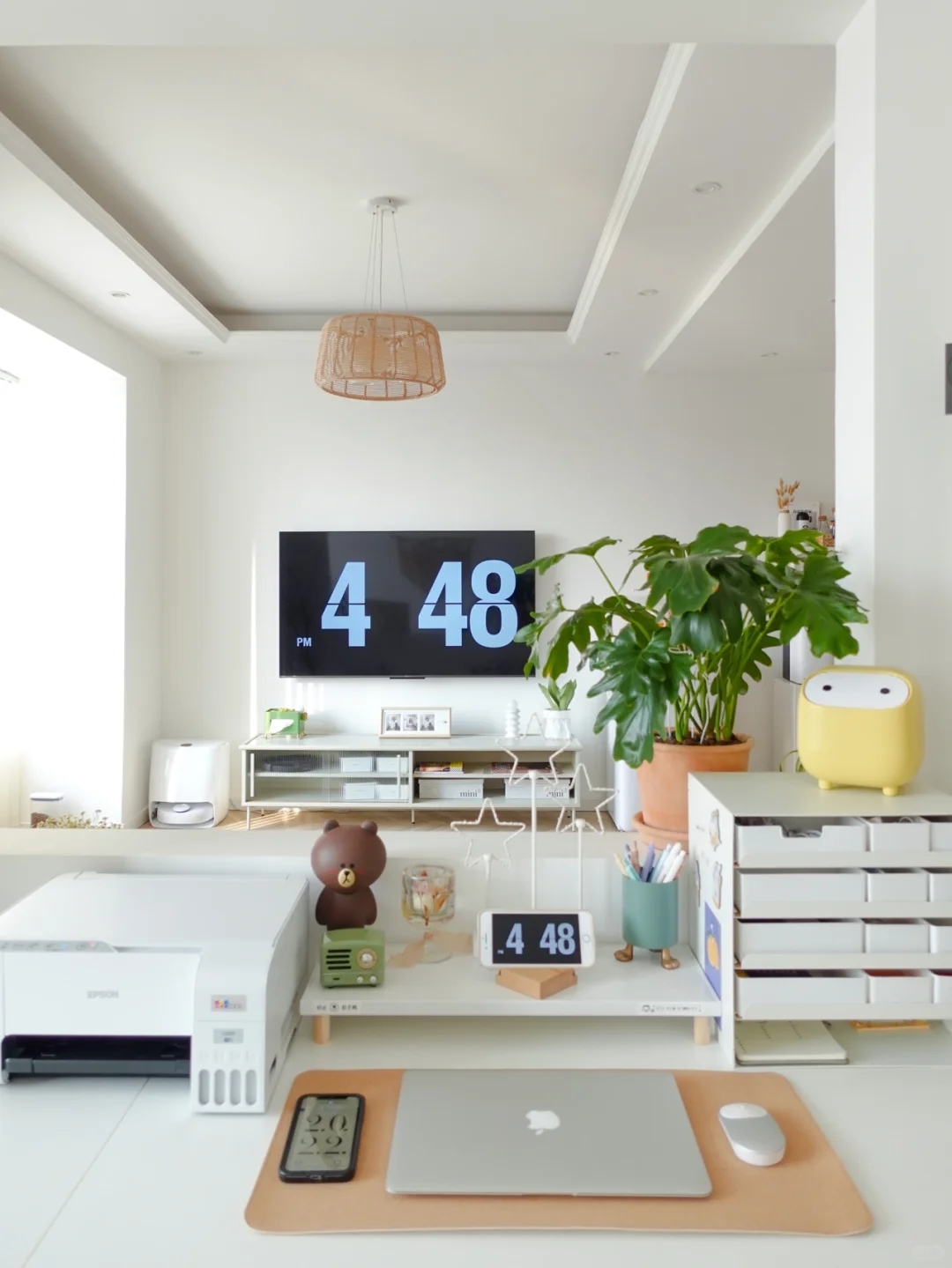 成功解锁🔓电视机翻页时钟屏保🕓｜附步骤～