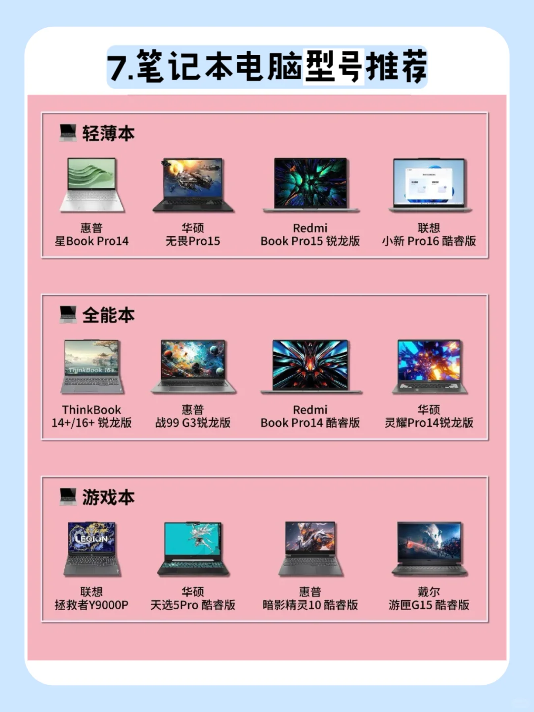 假如我在买笔记本前刷到这篇就好了❗❗❗