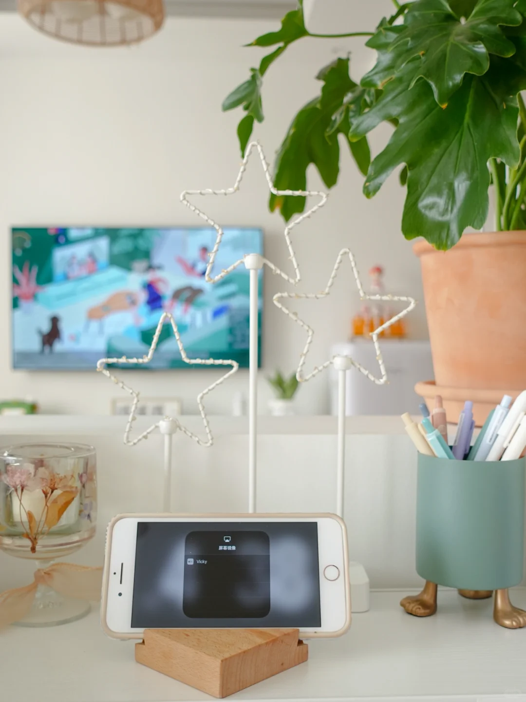 成功解锁🔓电视机翻页时钟屏保🕓｜附步骤～