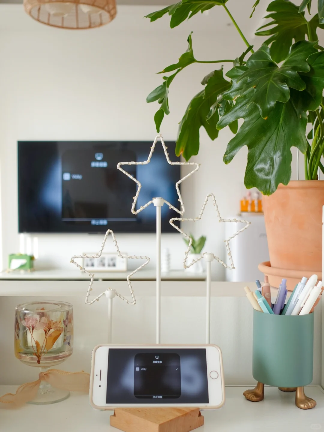 成功解锁🔓电视机翻页时钟屏保🕓｜附步骤～