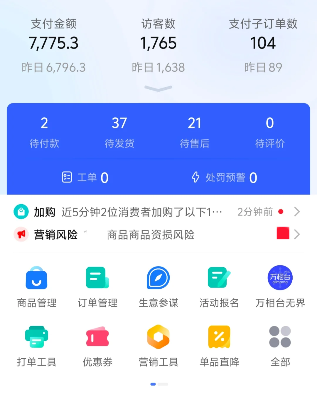 24届毕业生淘宝开店，一天卖了100＋单