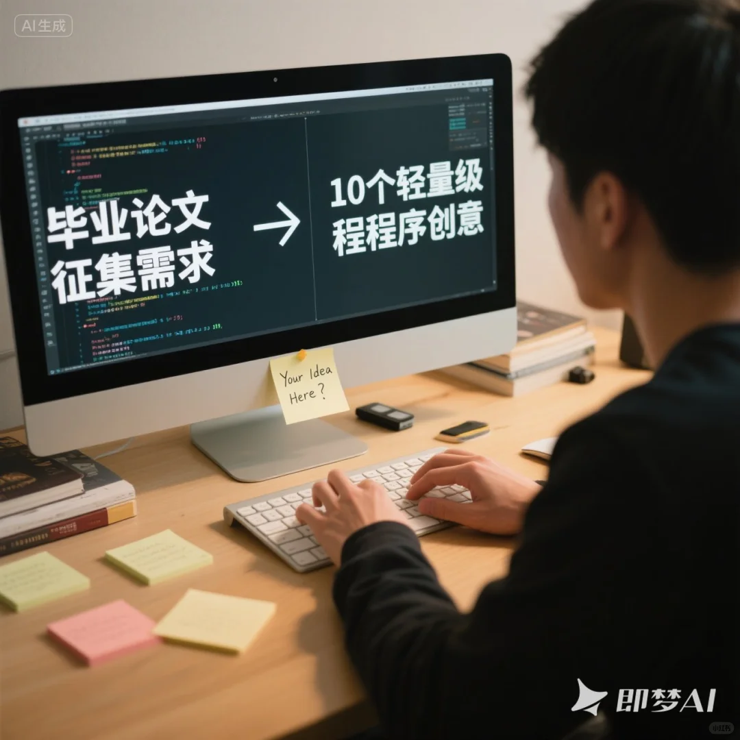 【毕业论文项目】寻找10个有趣的程序创意！