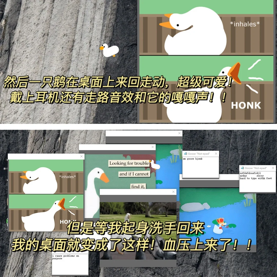 笑死！！千万不要给对象电脑装这只大鹅