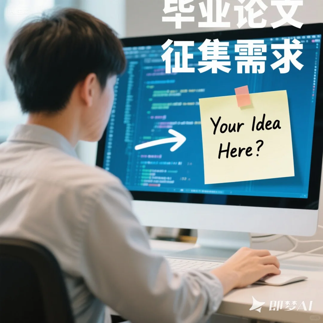【毕业论文项目】寻找10个有趣的程序创意！
