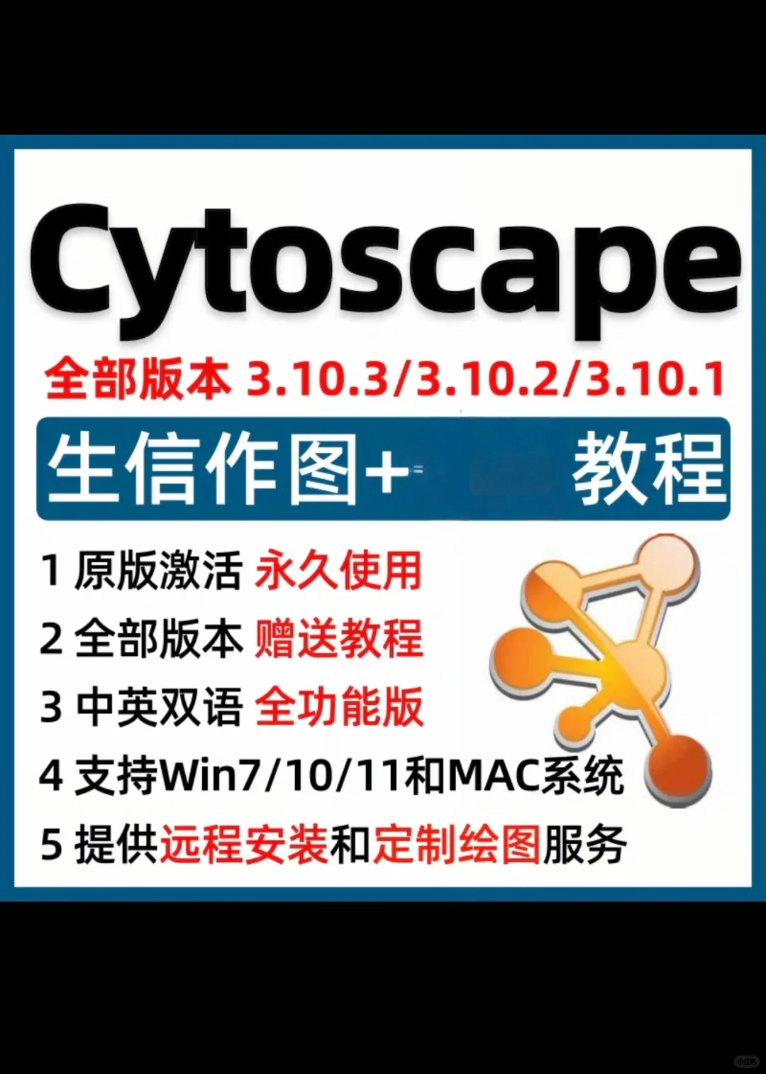 cytoscape软件安装包 插件包 下载安装教程