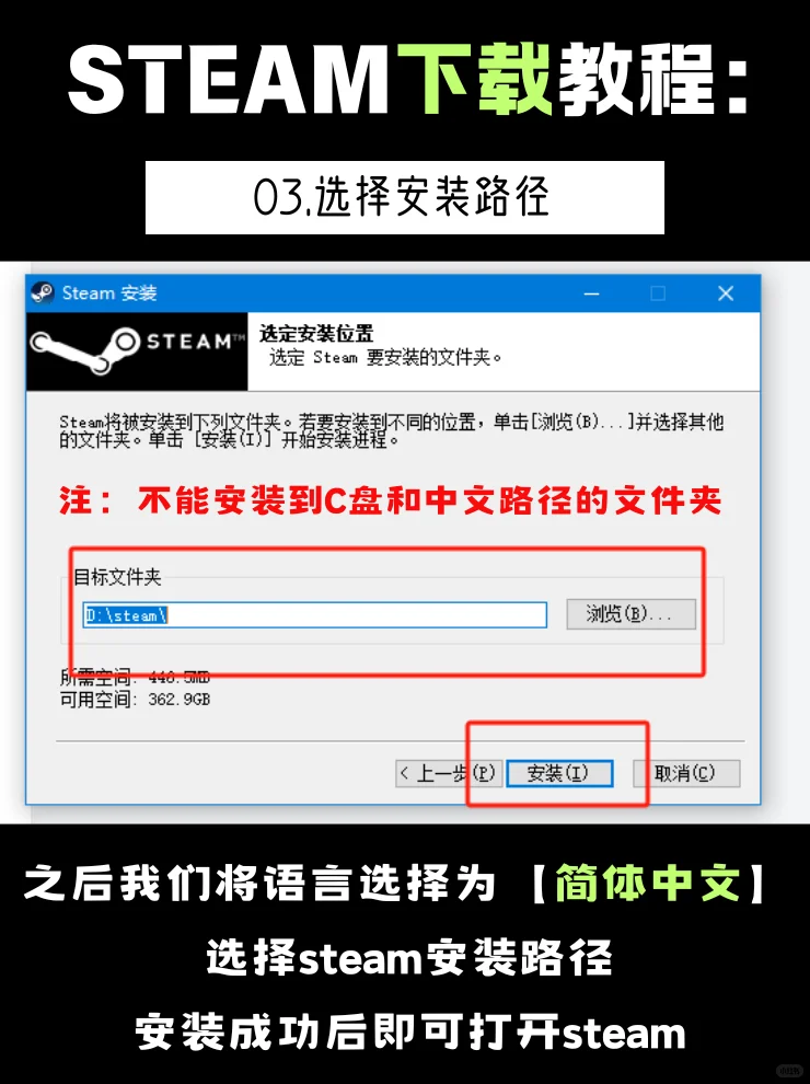 steam下载注册教程