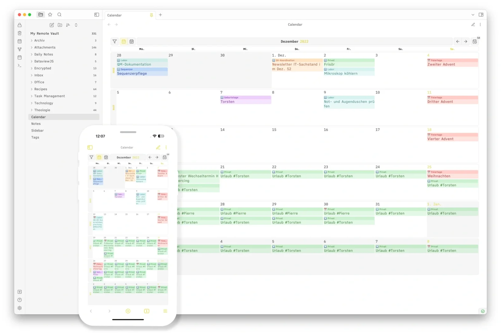 很多人问我这个OB日历插件是啥