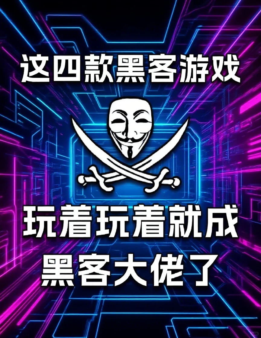 这四款黑客游戏，玩着玩着你就成为黑客大佬
