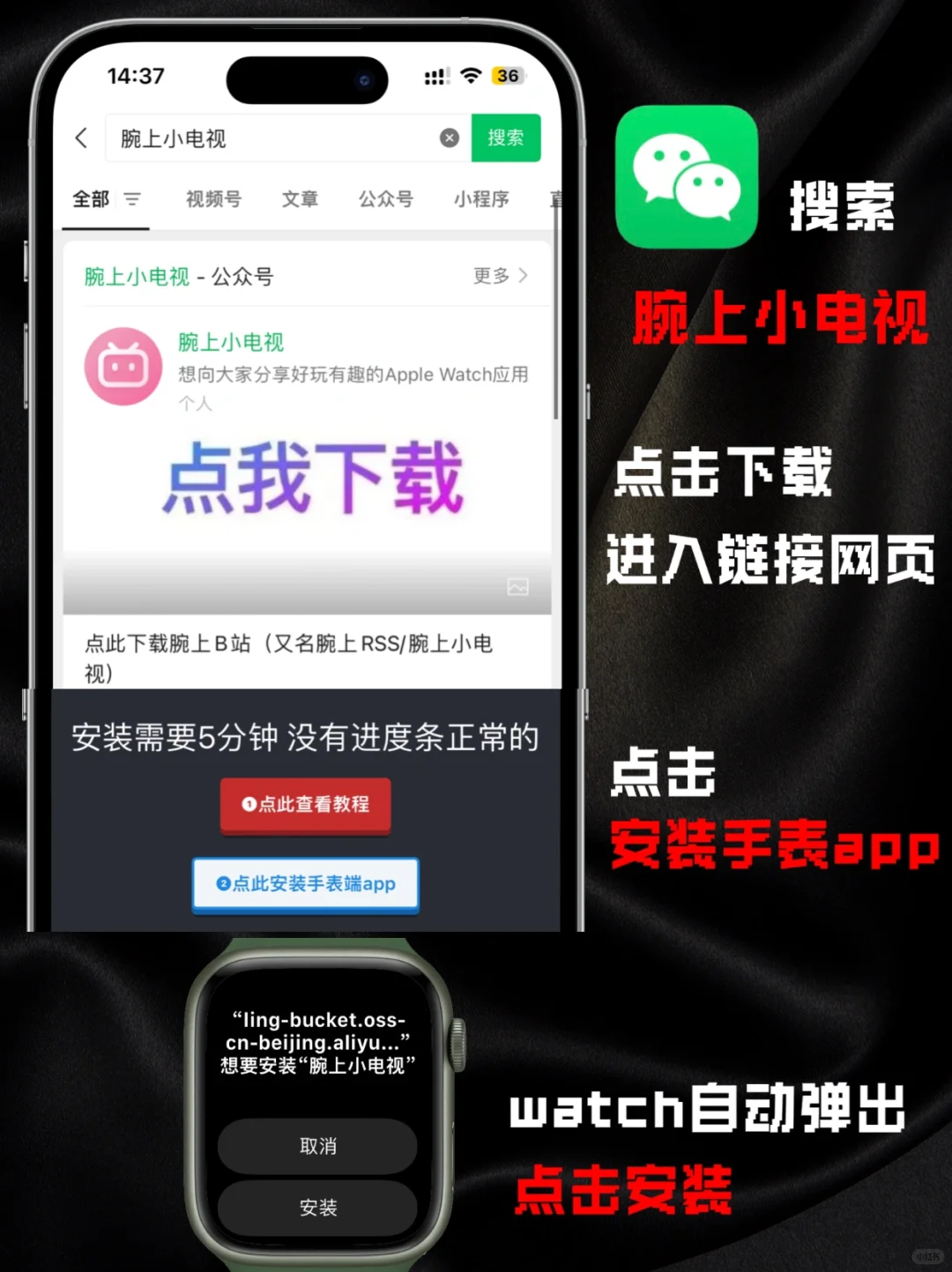 Apple watch可以看视频！保姆级教程来咯！