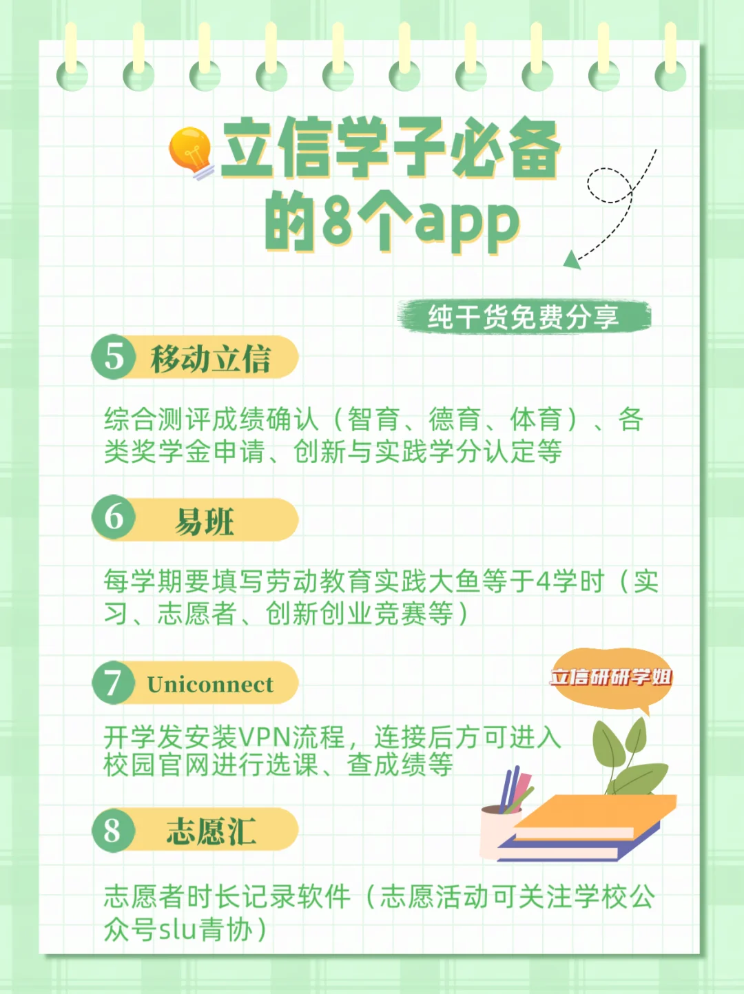 立信准大一看过来❗️这8个必备app直接码住