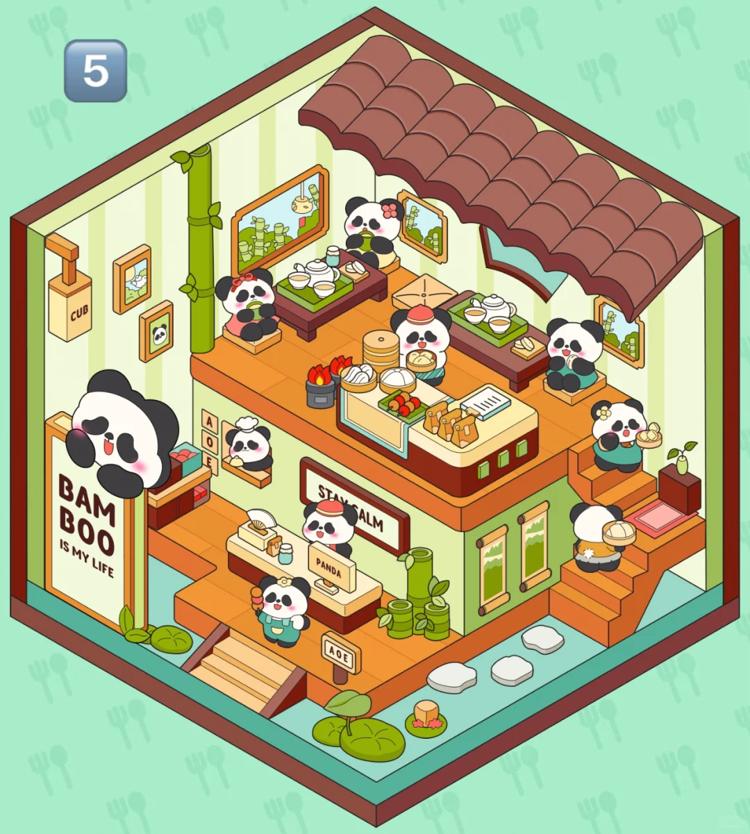 爱玩造景贴纸的一定不要错过！！！！