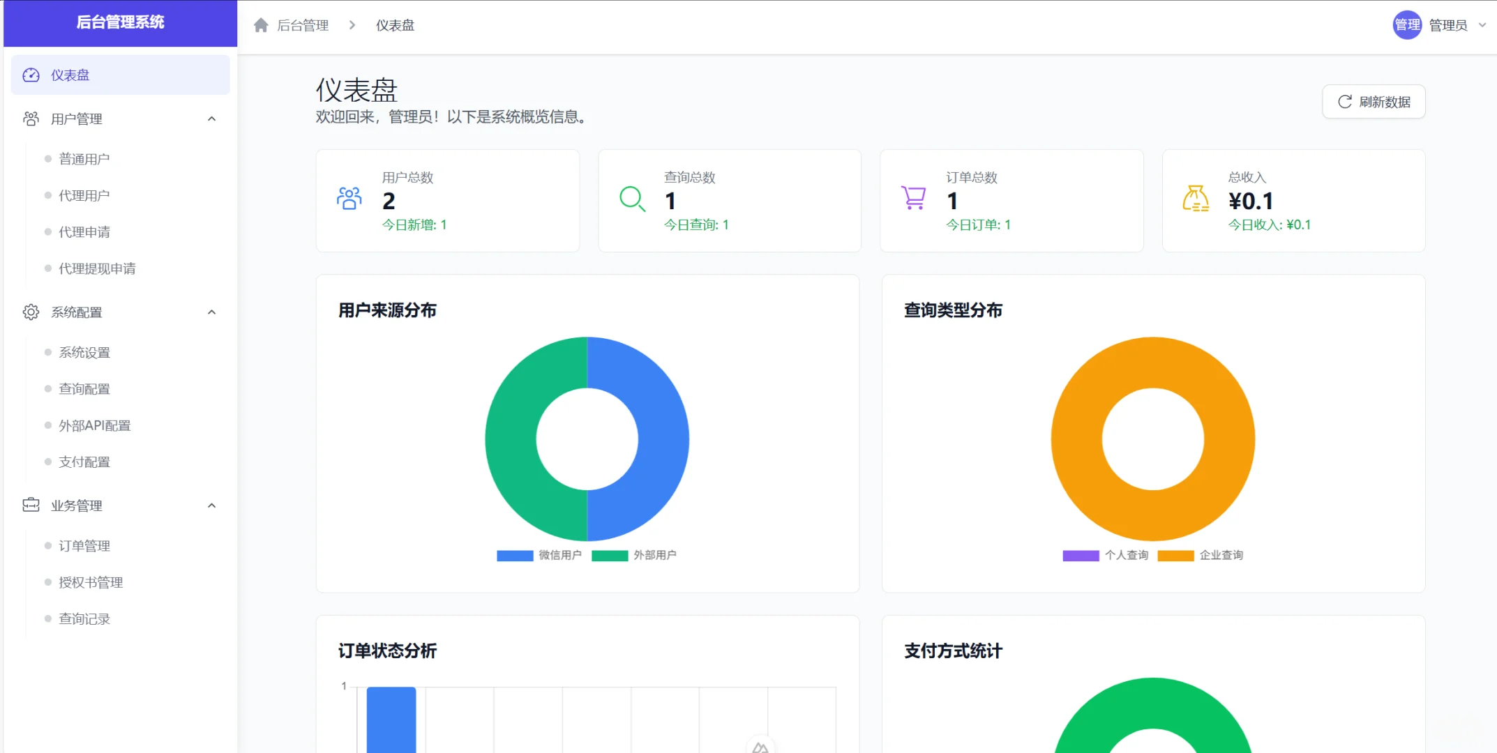 一套免费的大数据查询系统源码【全网首发】