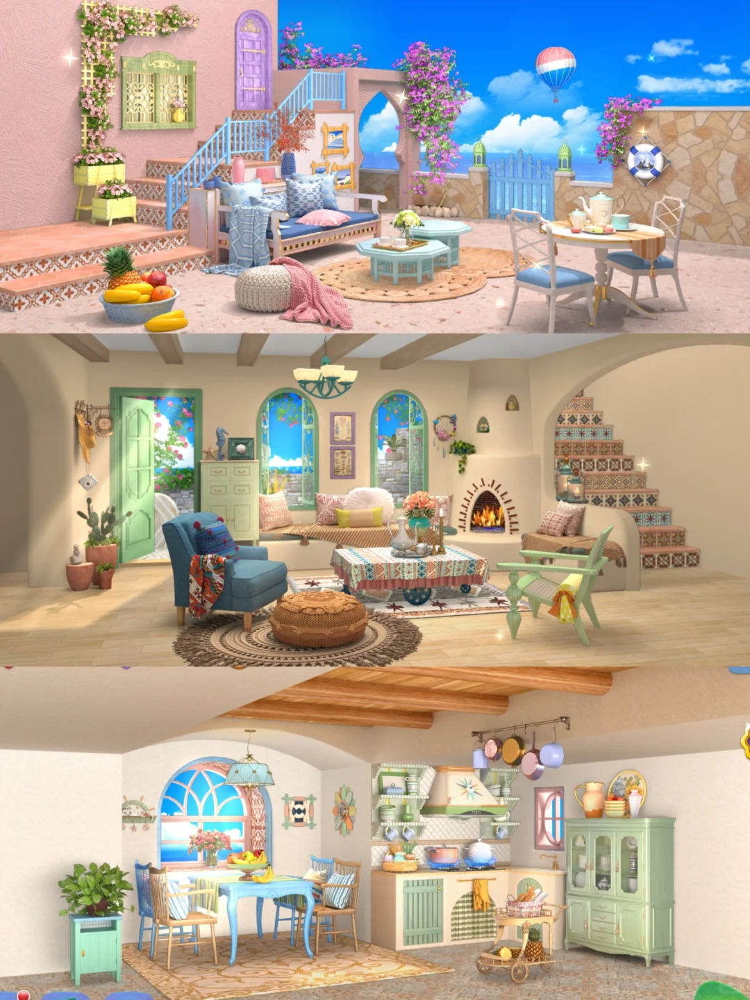 摸鱼必备—不用三消的装修游戏😁